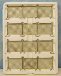 DEPT 56 ~~ CHAIN LINK FENCE EXTENSIONS ~~ GENERAL VILLAGE ACCESSORY