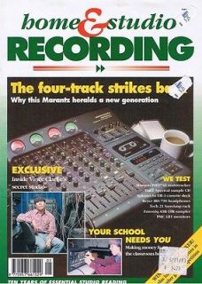 1993 HOME & S Recording British Issue VINCE CLARKs Secret Studio 