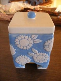 SALE Ceramic Tea Bag Sugar Pack Dispenser Design Studio Kitchen Ware 