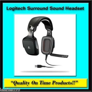 New Logitech G35 7.1 Surround Sound Headset Gaming Chat Skype