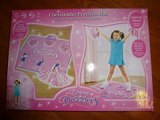 Dream Dazzlers Cheerleader Mat with Pom Pom Great Condition
