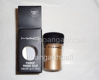 Mac PIGMENT eyeshadow BLONDES GOLD from OVERRICH collection very rare