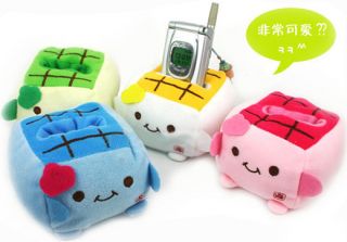   Cute Mobile Phone Stand Seat  Cartoon Tofu Holder 2ll