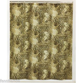 leopard print shower curtain in Shower Curtains