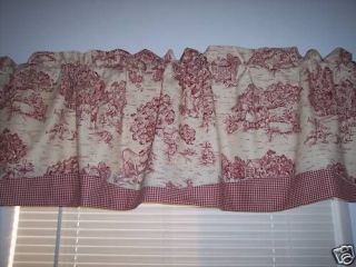 red checked curtains in Curtains, Drapes & Valances