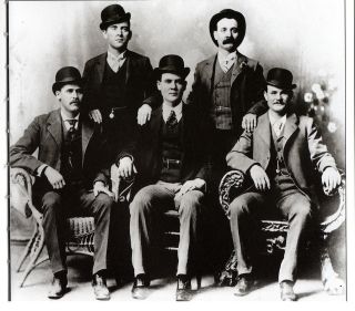 1900 PHOTO The Wild Bunch Gang OUTLAWS OLD WEST Print