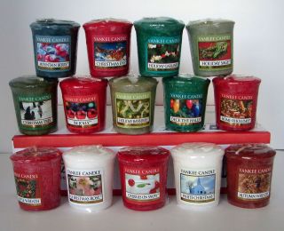 Yankee Candle Christmas & Holiday Votives~ You Choose Mix & Match