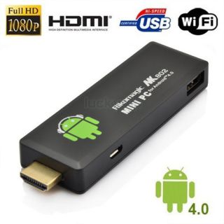   Android 4.0 HDMI 1080P 4GB Media Player TV Cloud Stick Wifi Internet