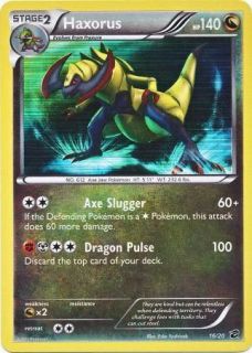 Pokemon Card Dragon Vault Haxorus Holo Mint