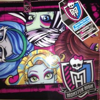New MONSTER HIGH Doll Case: holds12 dolls & Accessories! FREE SAME DAY 