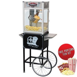 Funtime Palace Popper 8 OZ Commercial Bar Style Popcorn Popper Machine 