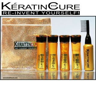 KERATIN CURE GOLD & HONEY BIO BRAZILIAN KERATIN TREATMENT 2 TIME 
