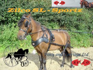   Sportz Shetland   Small Pony Carriage Driving Horse Harness Emp Collar