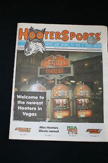 Hooters Newspaper Magazine Race Golf Vegas Bikini contest uniform 