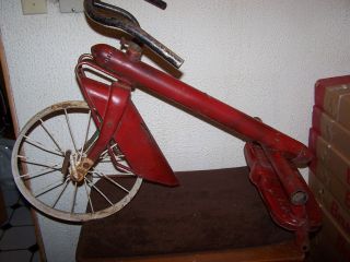 Vintage Antique Unknown Pedal Tricycle Trike Parts