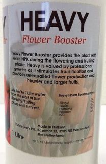 Heavy Flower Booster Spray 4oz Bloom Enhancer Stimulator Nutrient 