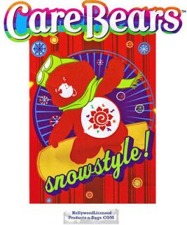 CARE BEARS Throw Blanket Large twin soft plush NEW