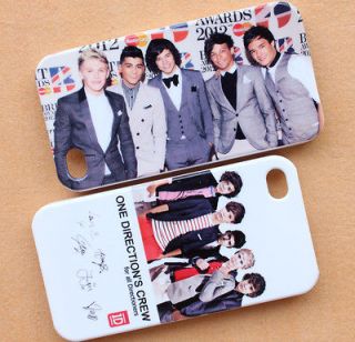   1D One Direction CREW image iphone 4 4G 4S Case Cover Free shipping CF