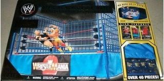 WWE CLASSIC SUPERSTARS OFFICIAL SCALE CAGE WRESTLEMANIA II EDITION 