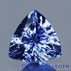 BEST Quality AAA D Block Violet Blue Natural Trillion TANZANITE 1.02CT 