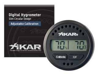   Calibratable Digital Hygrometer Thermometer Cigar Humidor Pipe Tobacco
