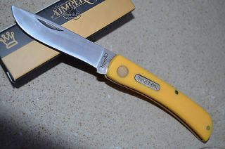   Sod Knife Knives Buster Cool Pocket Camping Fishing Imperial Yellow