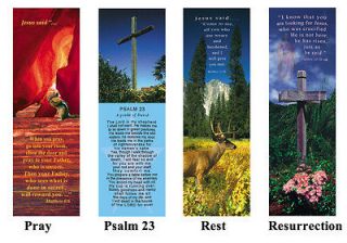 lot of 25 Inspirational Bookmark cards Bible verse and digital photo 