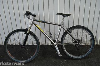 LiteSpeed Ocoee Titanium Mountain Bike Bicycle 1996 17 26 x 2.1 Tires 