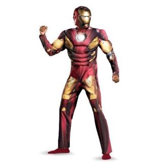 IRON MAN Mark VII 2012 Avengers Adult Muscle Costume Size 50 52 