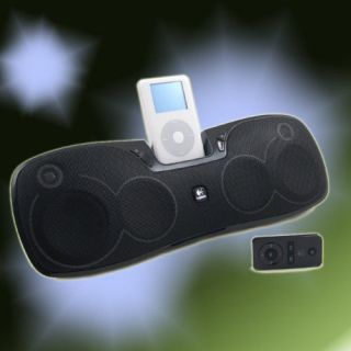   Rechargeable Speaker S715i w/iPod/iPhone Dock+Remote, 984 000134