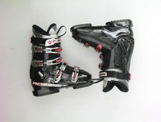 Used Rossignol Exalt Black Intermediate Ski Boots Womens Size