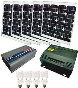   Solar PV Off Grid Power generator System Panel + regulator + inverter