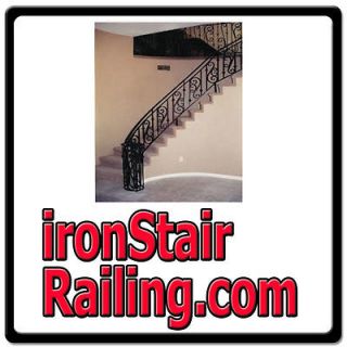 iron Stair Railing WROUGHT IRON MARKET/STAIRS/​METAL/POSTS/KI 