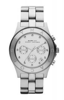   MARC JACOBS MBM3100 CHRONOGRAPH STAINLESS STEEL BRACELET WOMENS WATCH