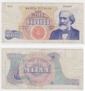 italy 1000 lire in Italy/ San Marino/ Vatican