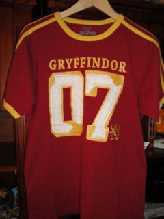 Wizarding World of Harry Potter Quidditch Jersey T Shirt New