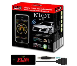 PLX KiWi WiFi iPhone / iPod interface + iMFD sensor
