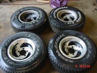   15 Jeep Ford tires and 15x8 rims wheels ARE CJ F150 bronco Kenda tire
