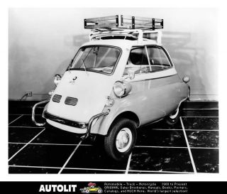 1957 1958 BMW Isetta 300 Factory Photo