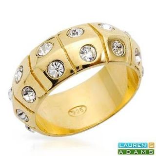 LAUREN G. ADAMS WONDERFUL BRAND NEW RING GOLD PLATED SILVER RING