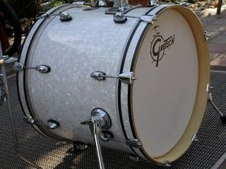   GRETSCH 18 BASS DRUM IN WHITE PEARL CATALINA CLUB for SET LOT #R170