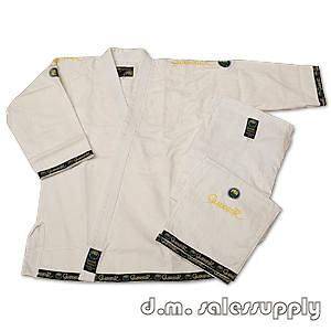   ProForce® Gladiator ULTRA Jiu Jitsu Uniform Gi   White Size 3 or (A2