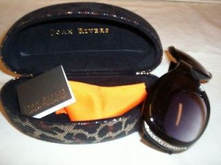 Joan Rivers Look of Glamour Sunglasses Set   New with Case   Choose 