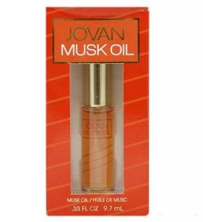 New JOVAN MUSK for Women PERFUME OIL 0.33 oz
