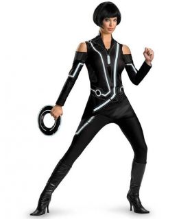 New TRON Legacy QUORRA DELUXE Adult Costume Size Large (12 14)