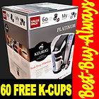 Keurig Platinum B70 Single Serve One 1 Cup Coffee Maker Pot Best 