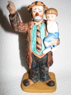 Original Emmett Kelly Circus Collection Lim.Ed. Signed