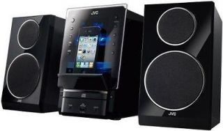 JVC UX LP55 CD Micro Component Shelf System With iPod iPhone Dock