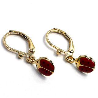 gold ladybug earrings in Jewelry & Watches