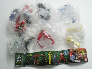 Power Ranger DINO Thunder Abaranger Full Color Heros Gashapon Figure 